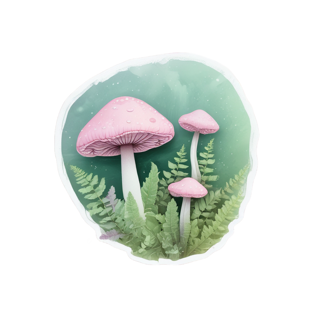 Sproutling Fern Friends — woodland nursery stickers