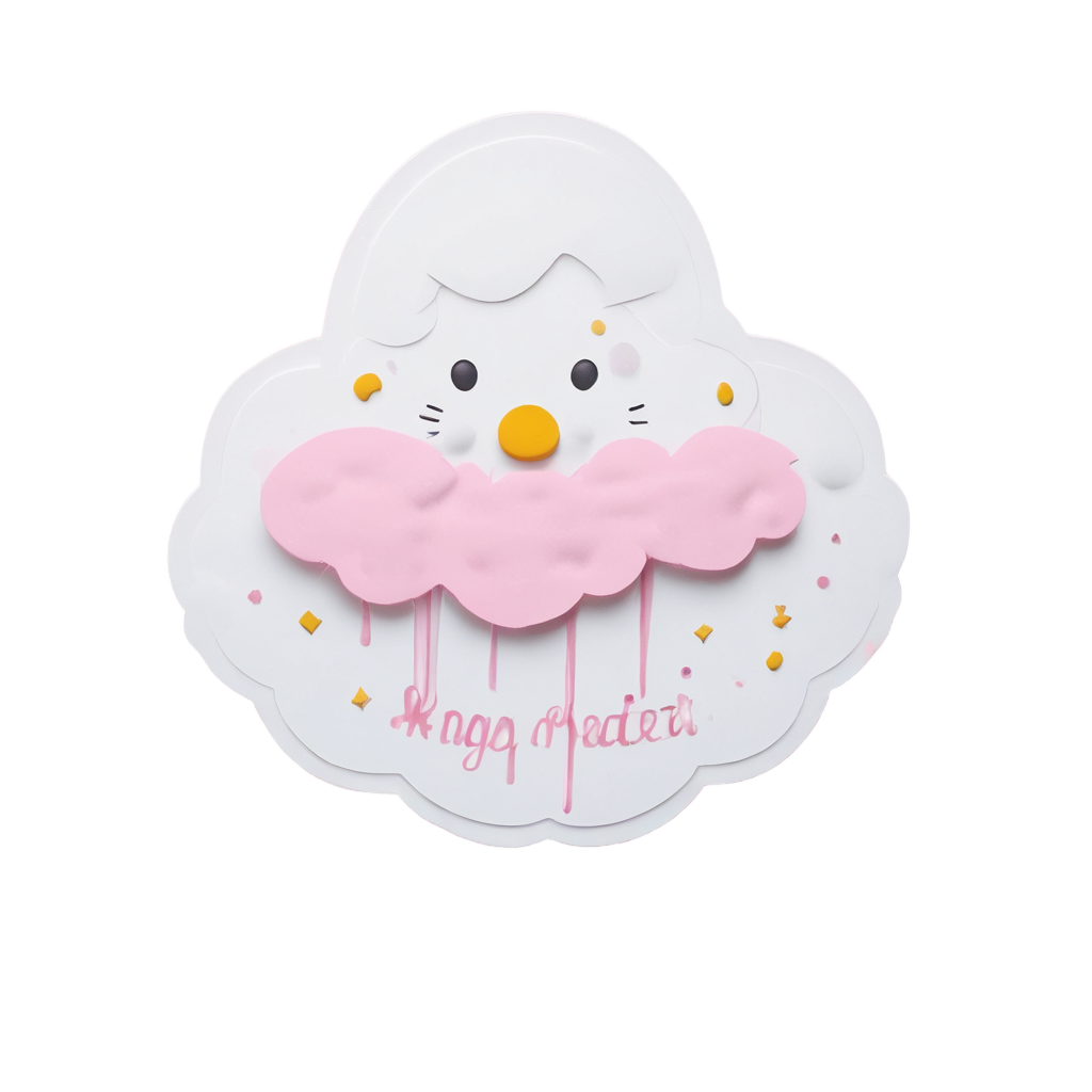 Star-Sprinkled Cloud Baker — celestial stickers