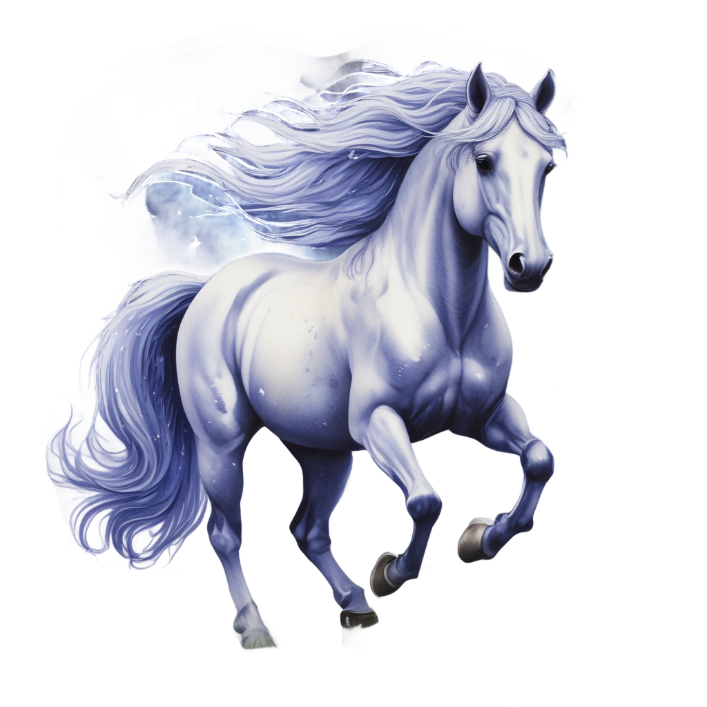 Starry Night Gallop — horses stickers