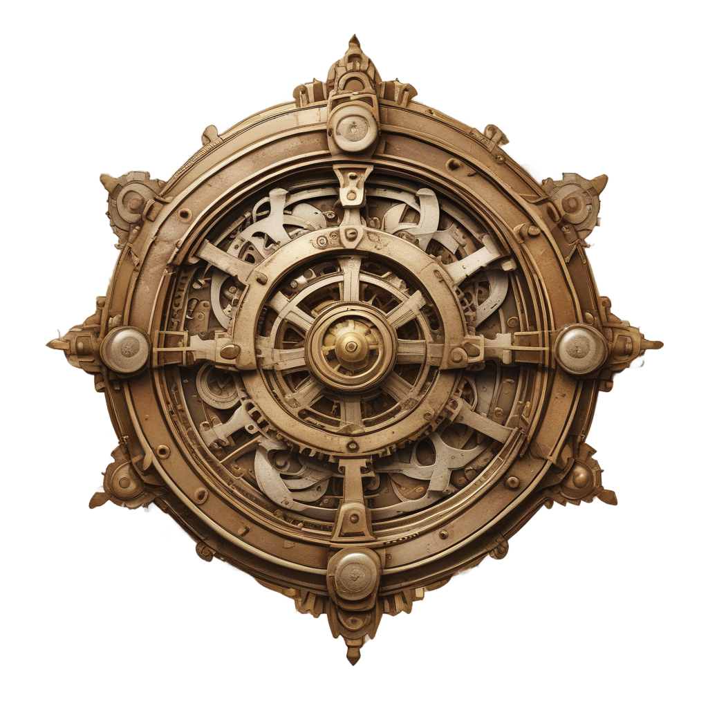 Steampunk Biohazard Gear — biohazard stickers