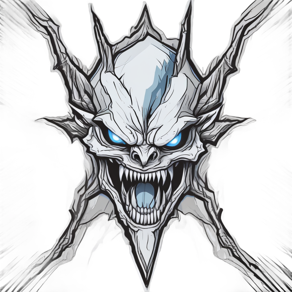 Stormy Face Lightning — high voltage stickers