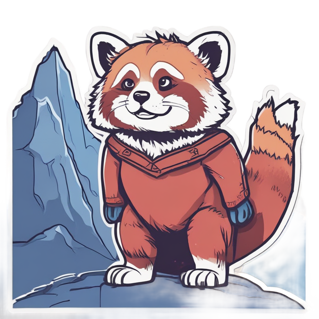 Superhero Cape Flier — wildlife stickers