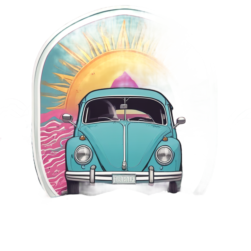 Surfing Beetle Duke — insects stickers