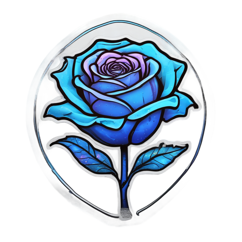 Tear Drop Rose — bouquets stickers