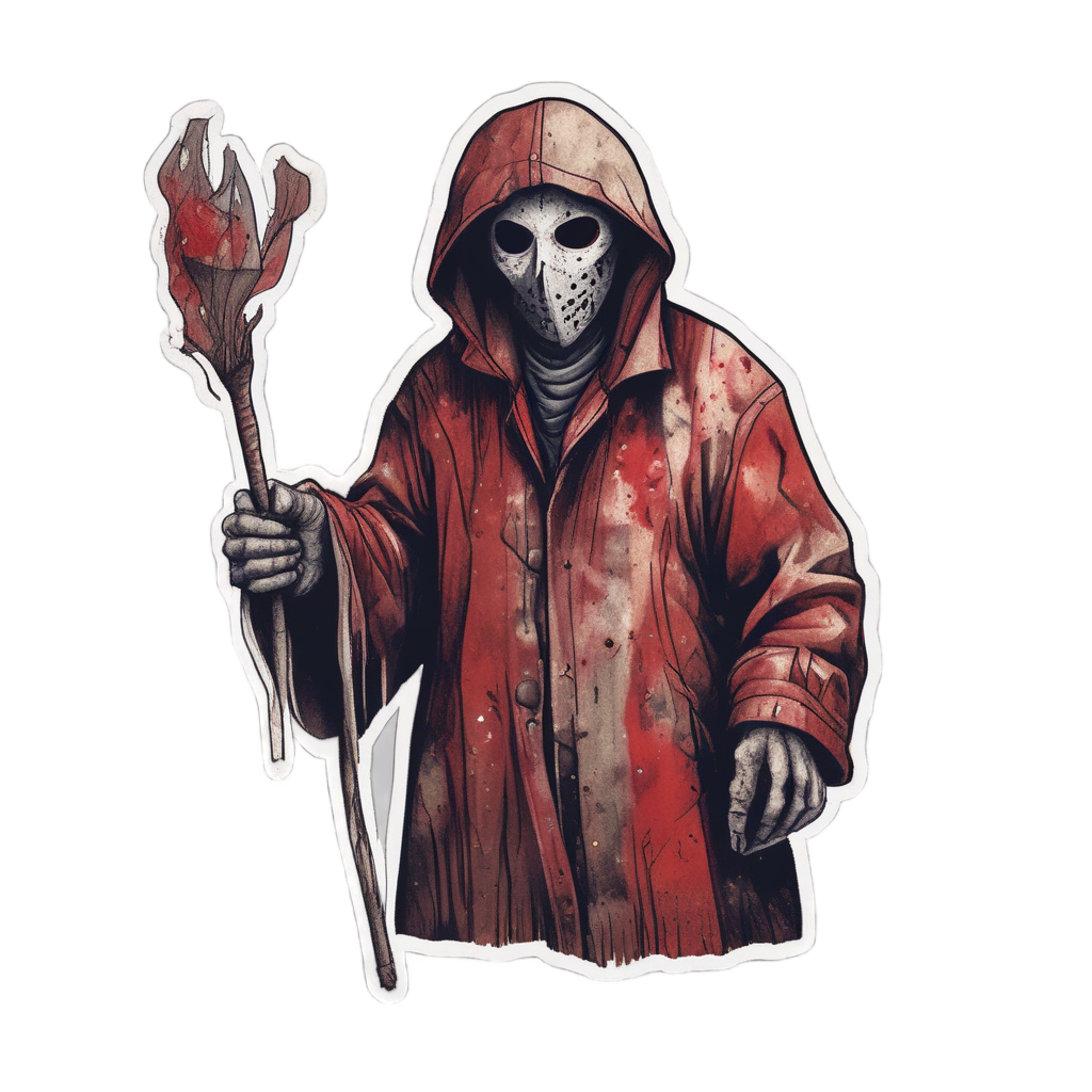 The Weeping Stitcher — horror stickers