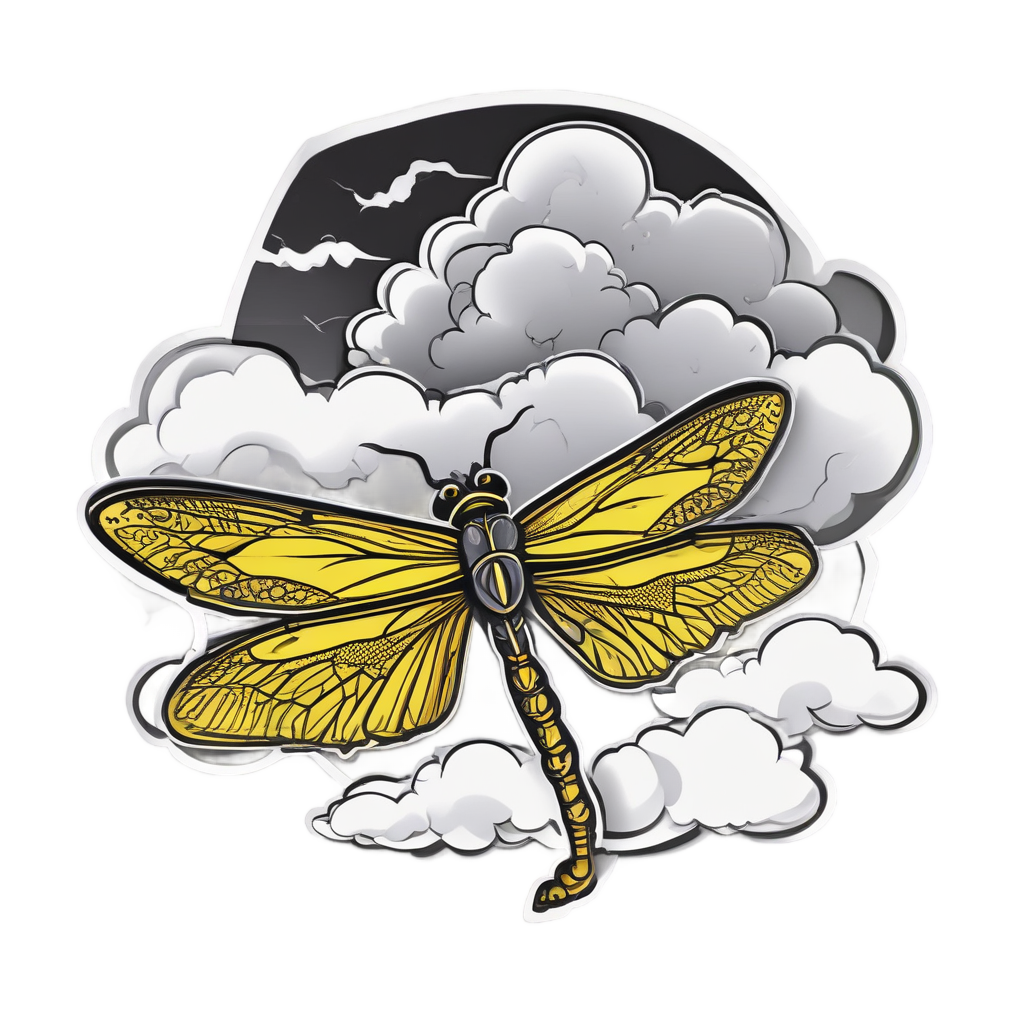 Thunder’s Glimmer — insects stickers