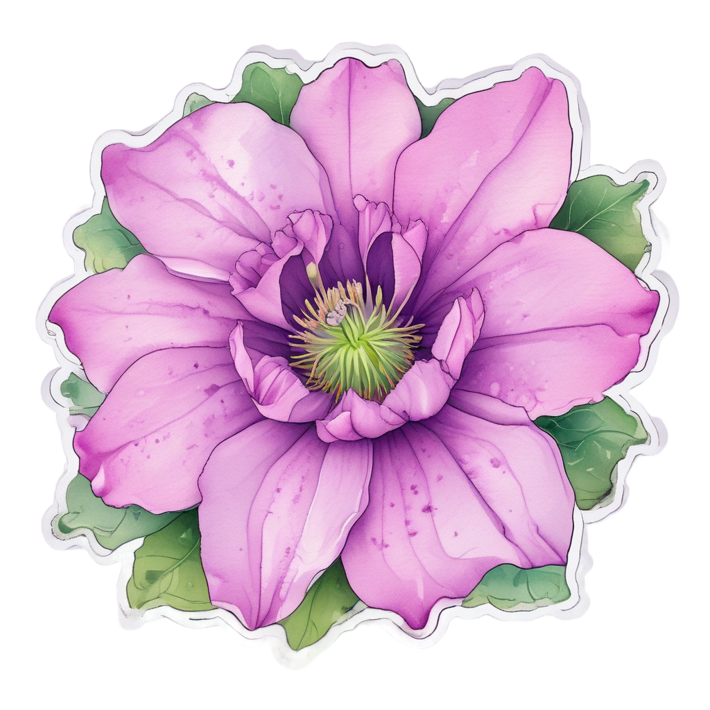 Toxic Bloom Core — radioactive stickers