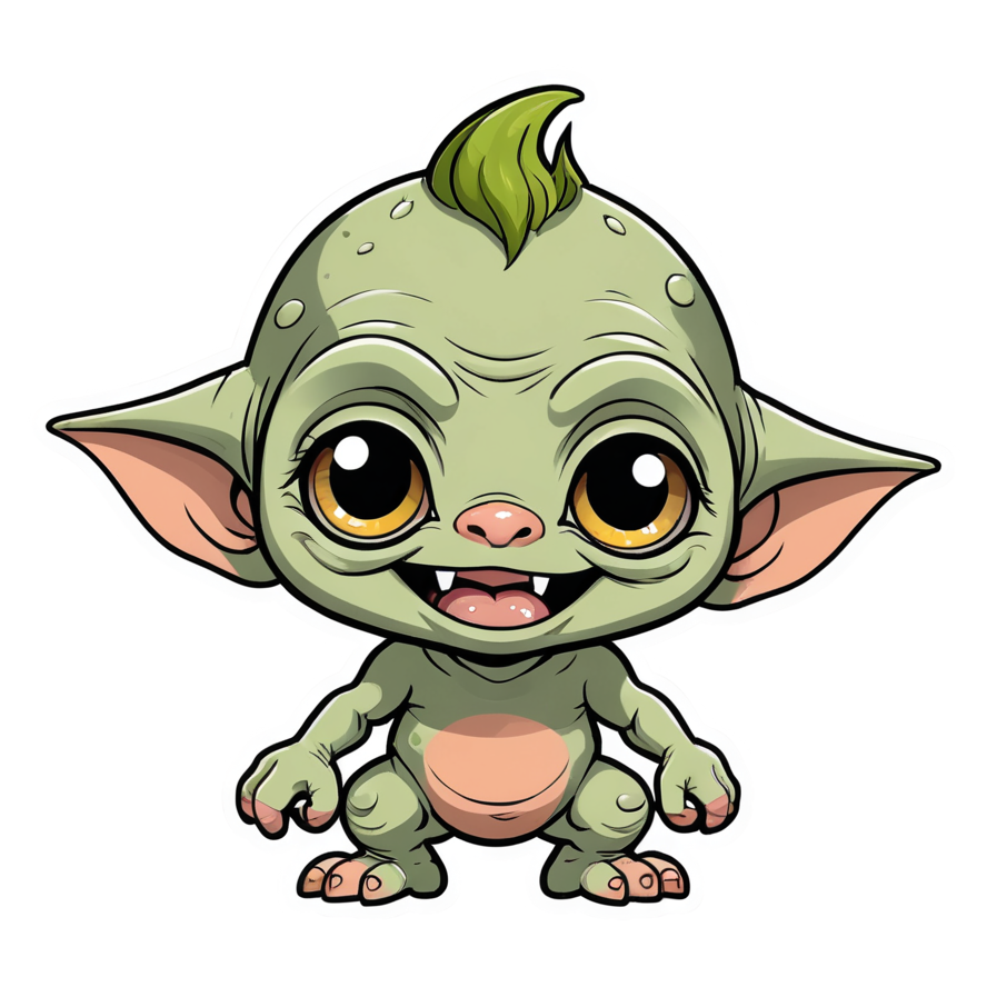 Cutie Goblin (kawaii) — kawaii stickers