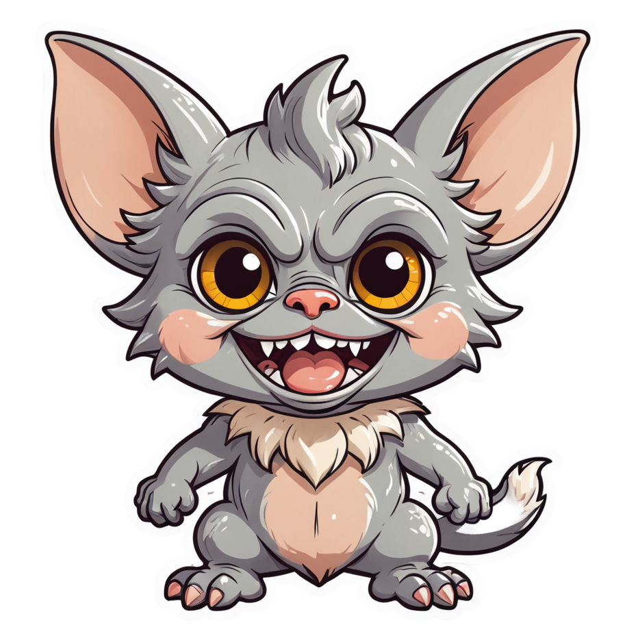 Pocket Gremlin (kawaii) — kawaii stickers