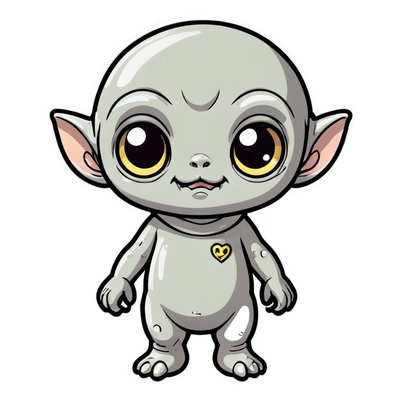 Lil Alien (kawaii) — kawaii stickers