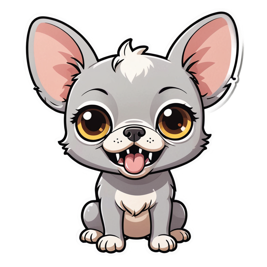 Snaggle Pup (kawaii) — kawaii stickers