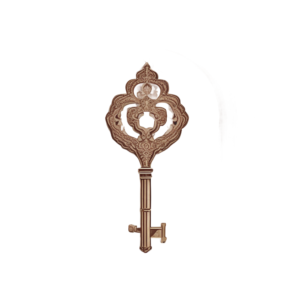 Vintage Key Keeper — boho nursery stickers