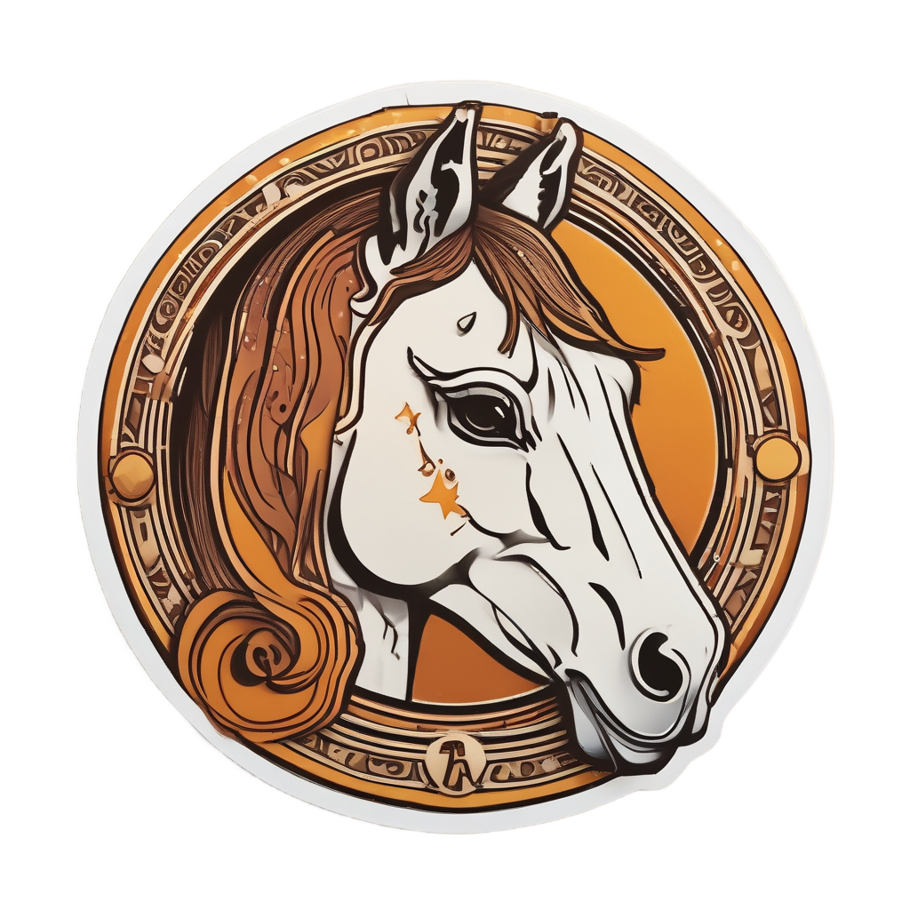 Vinyl Record Pony — vinyl stickers