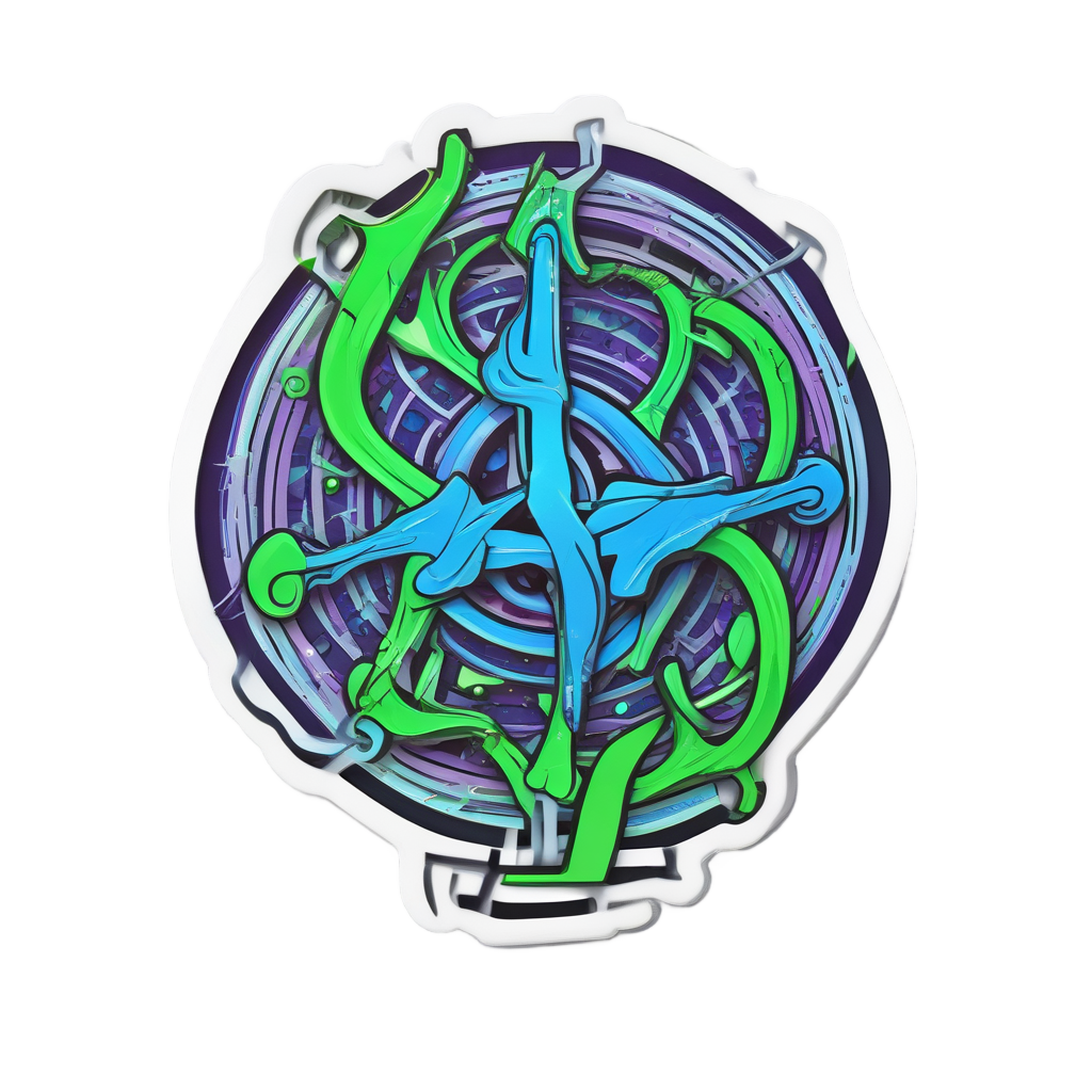 Volt Vine Coil — high voltage stickers