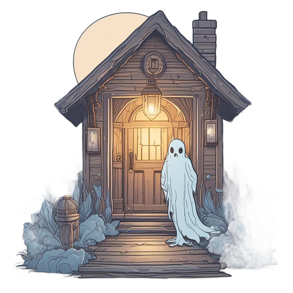 Wandering Lantern Ghost — ghost stickers