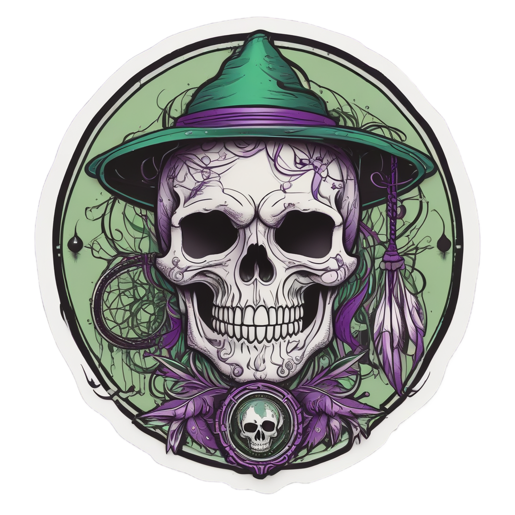 Witch's Brew Cauldron — witchy & occult stickers