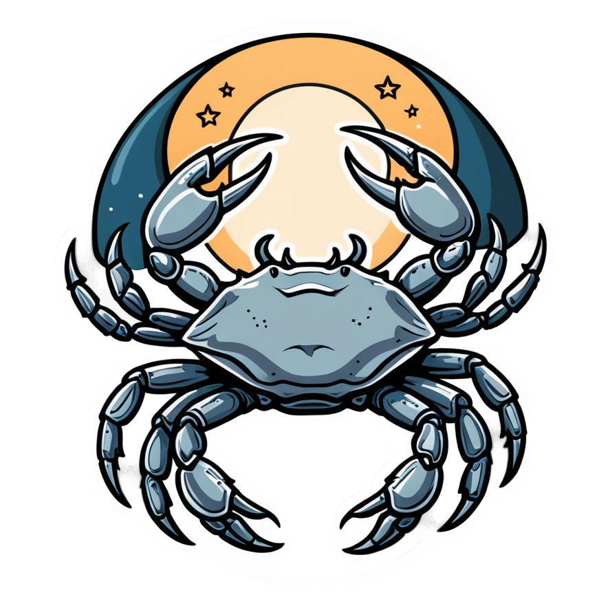 Cancer (tattoo) — zodiac stickers