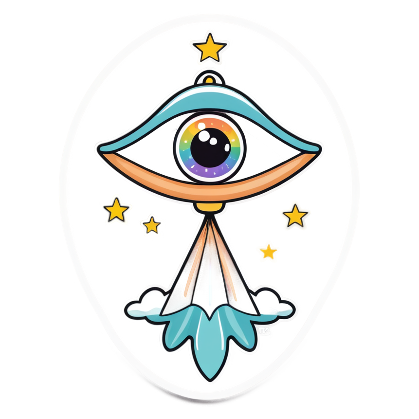 Libra (kawaii) — zodiac stickers