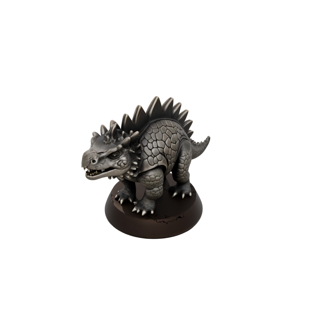 Bronze Chibi Ankylosaurus