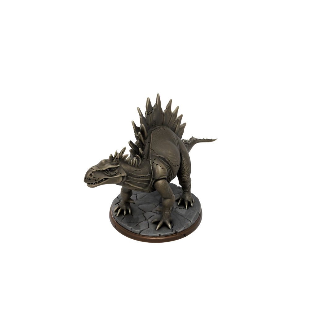 Bronze Stegosaurus