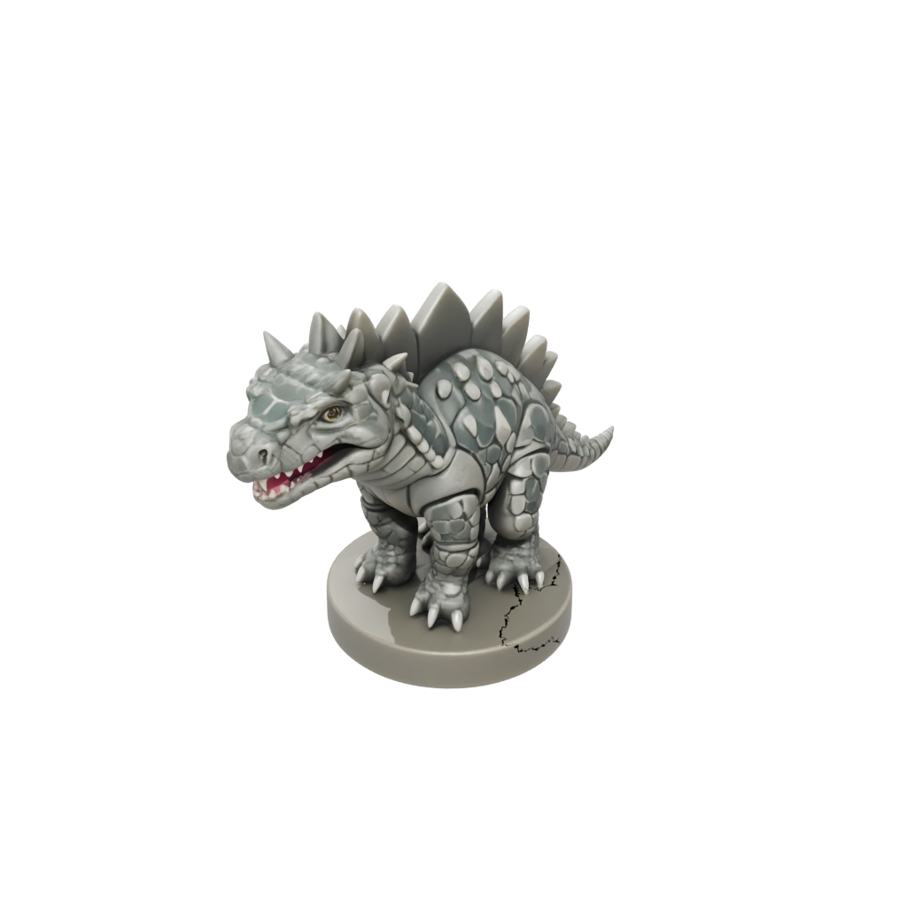Camo Chibi Ankylosaurus