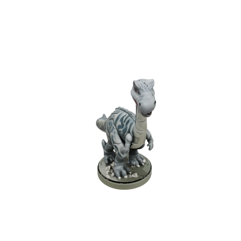 Camo Chibi Diplodocus