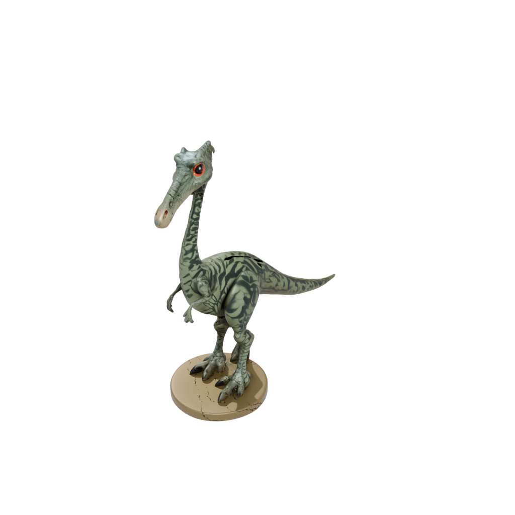 Camo Chibi Gallimimus