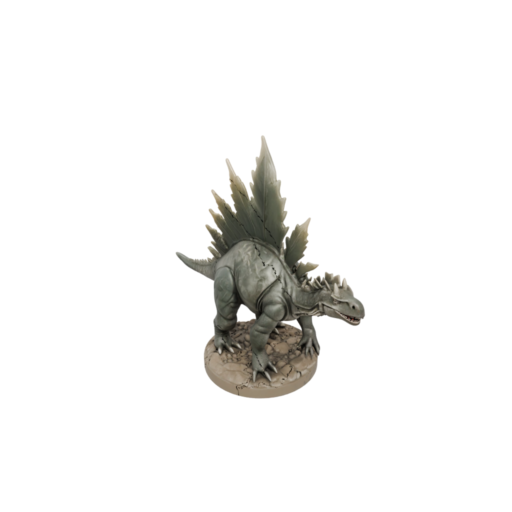 Camo Feathered Stegosaurus