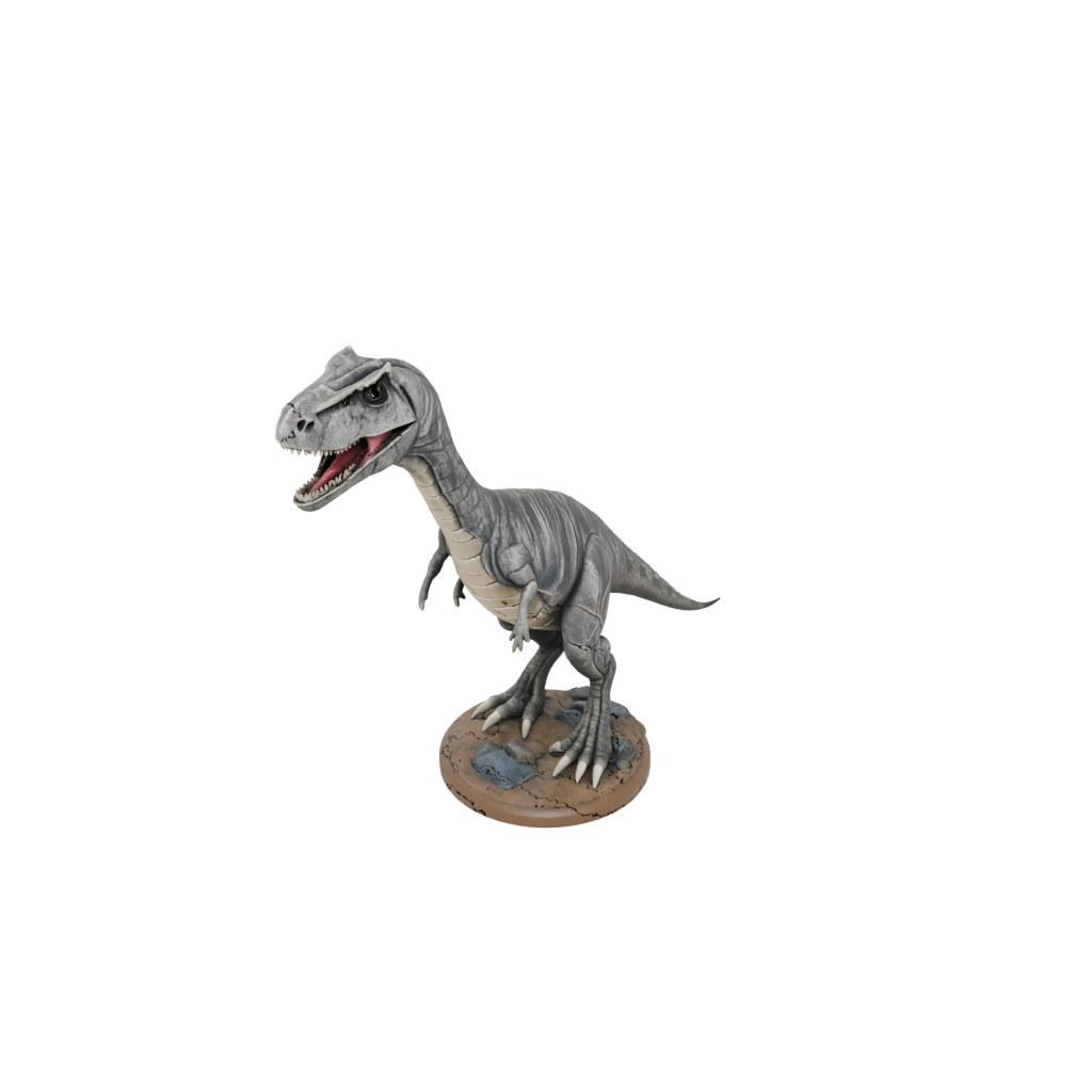 Camo Flexi Mosasaurus — dinosaurs 3D print model, STL