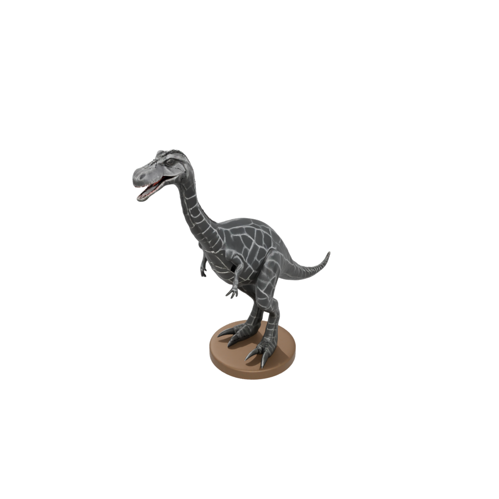 Camo Flexi Plesiosaur — dinosaurs 3D print model, STL