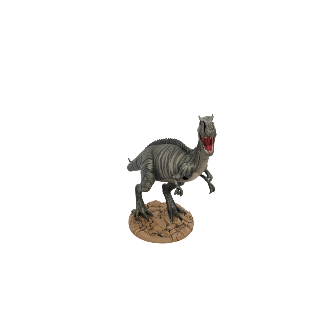 Camo Flexi Spinosaurus — dinosaurs 3D print model, STL