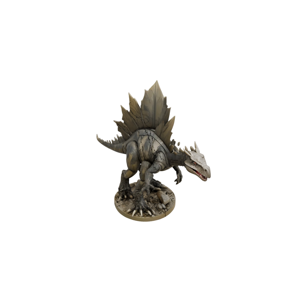 Camo Flexi Stegosaurus — dinosaurs 3D print model, STL