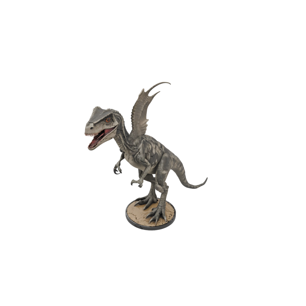 Camo Velociraptor — dinosaurs 3D print model, STL