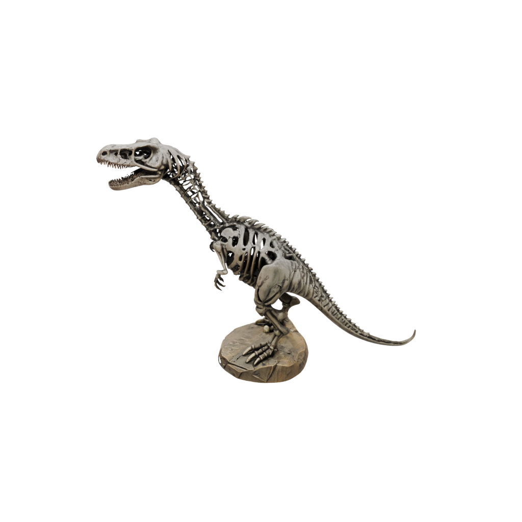 Camo Skeleton Mosasaurus — dinosaurs 3D print model, STL