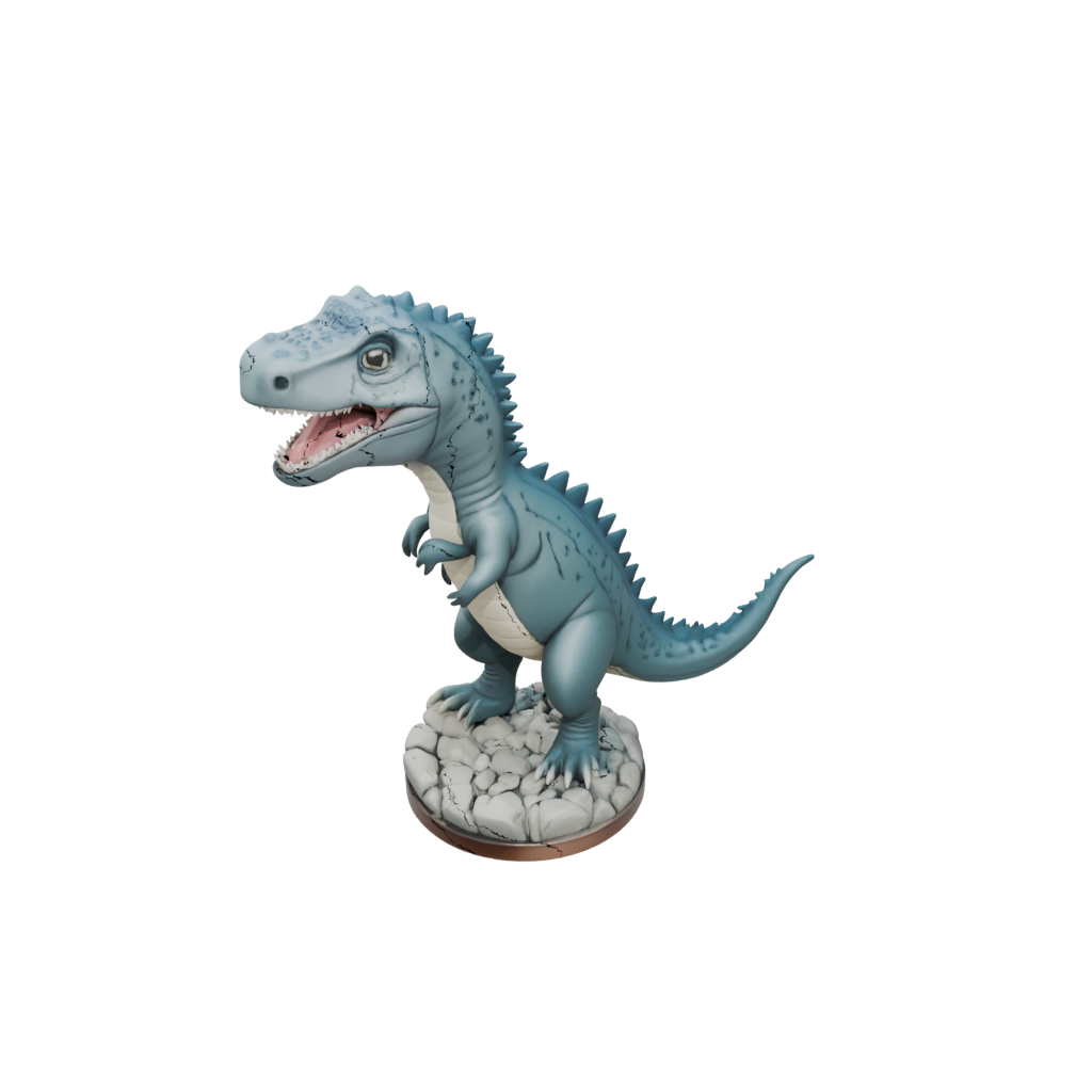Chibi Mosasaurus — dinosaurs 3D print model, STL