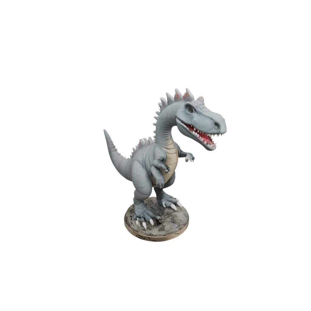 Chibi Spinosaurus — dinosaurs 3D print model, STL