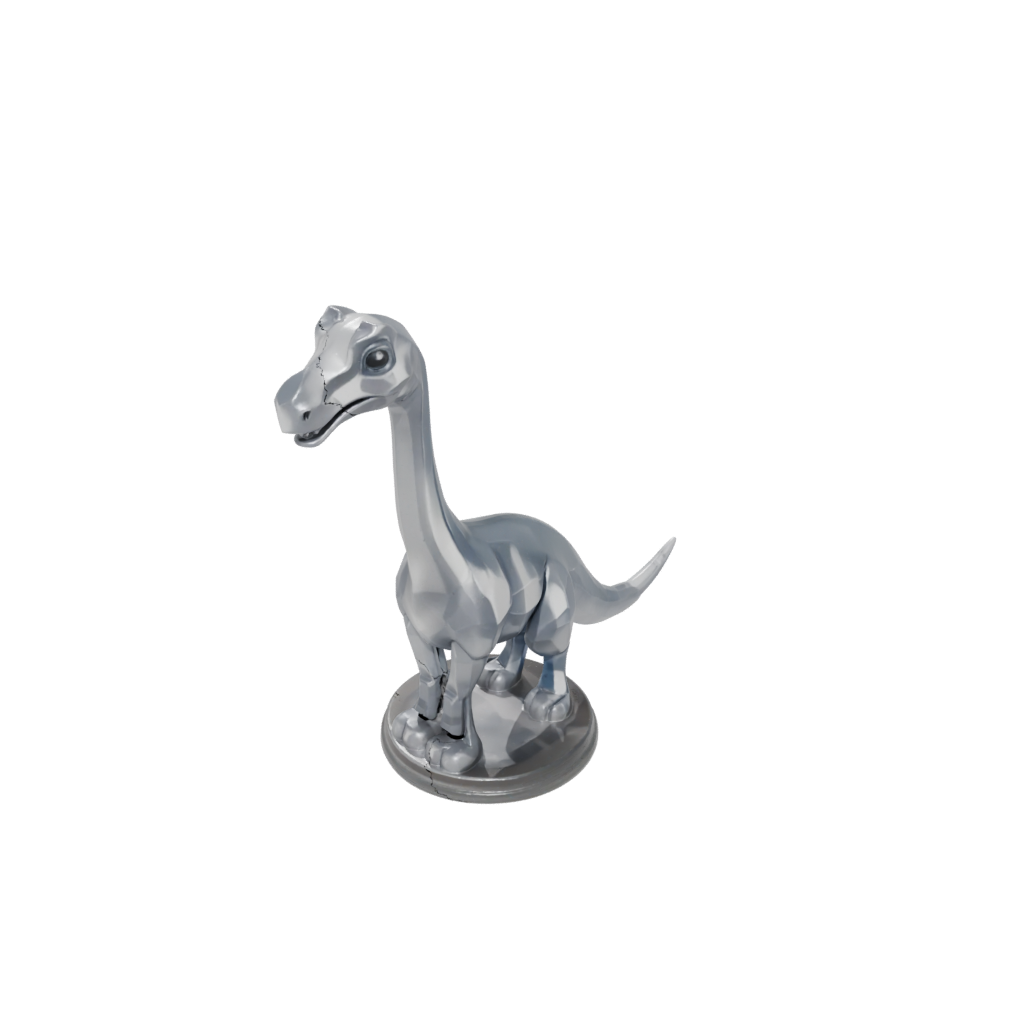 Crystal Chibi Brachiosaurus