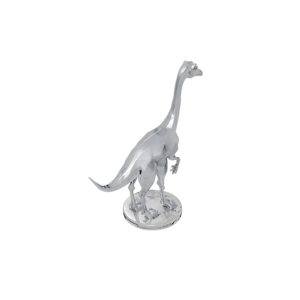 Crystal Chibi Gallimimus — dinosaurs 3D print model, STL