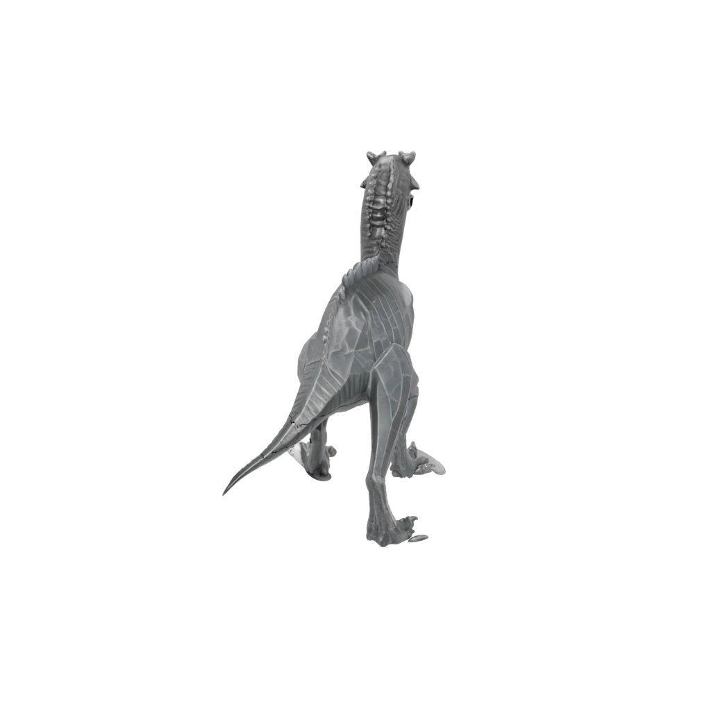 Crystal Flexi Spinosaurus — dinosaurs 3D print model, STL