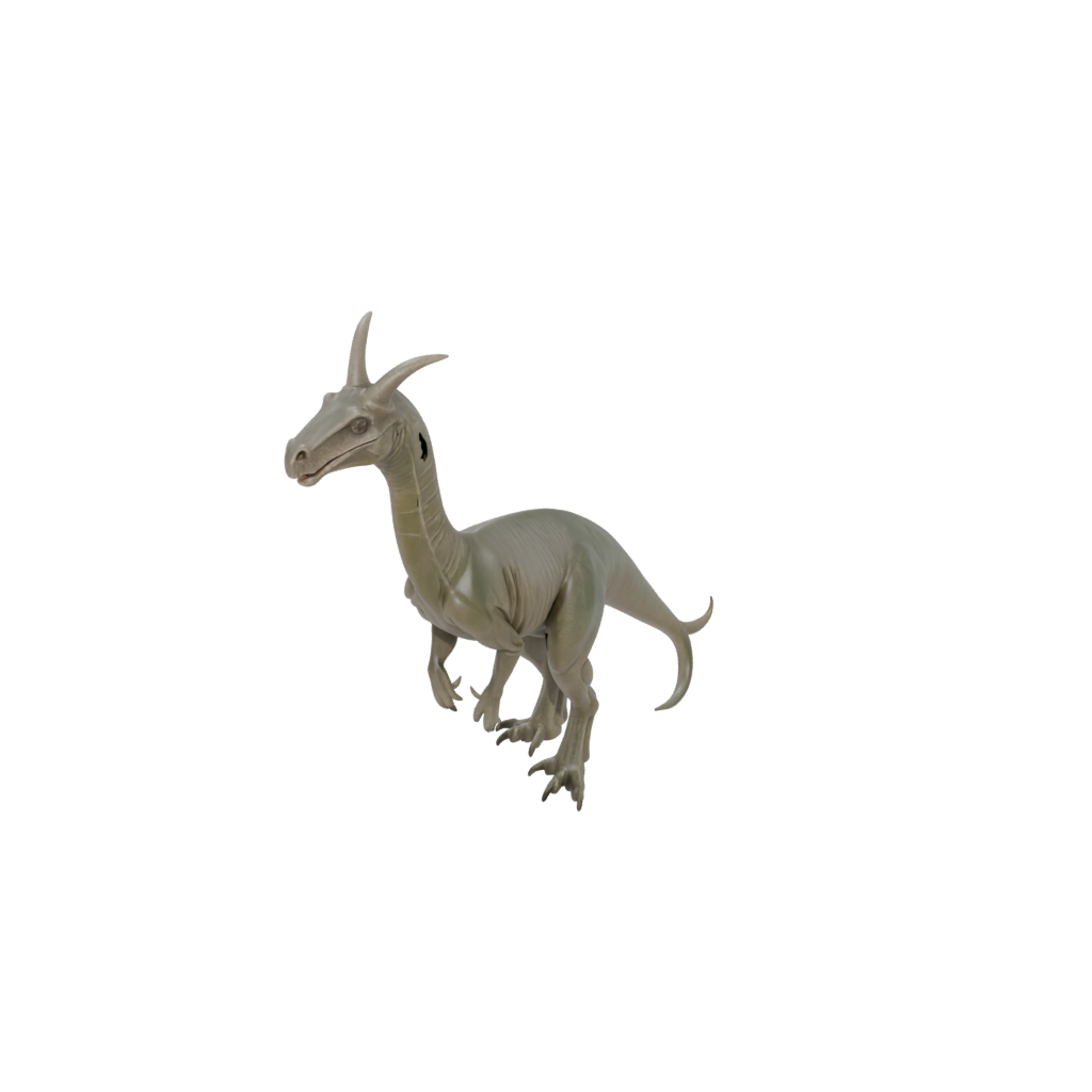 Crystal Parasaurolophus