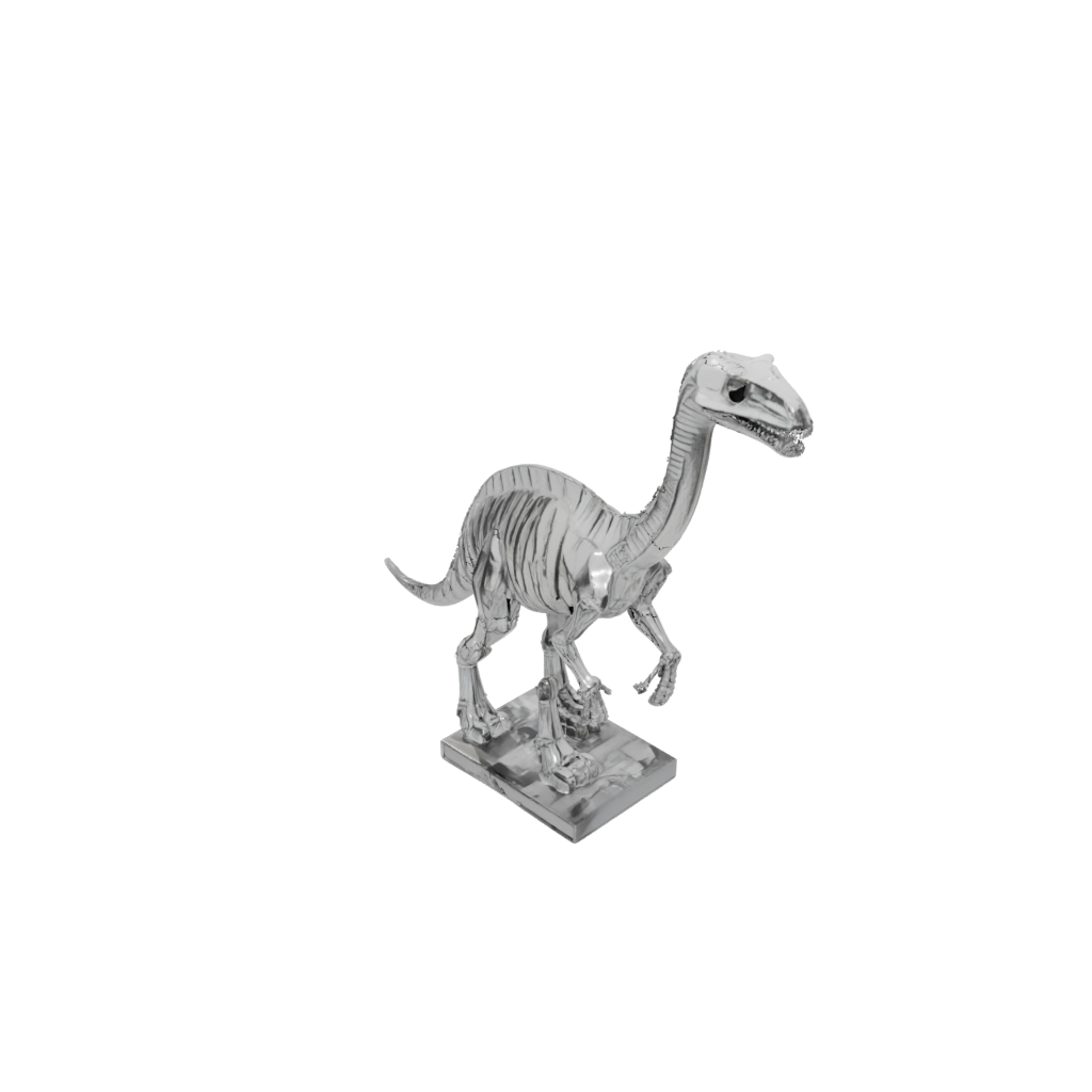 Crystal Skeleton Diplodocus — dinosaurs 3D print model, STL