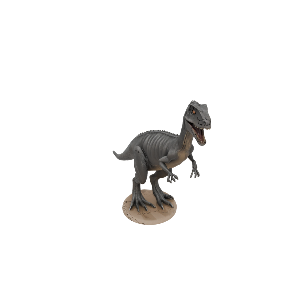 Feathered Megalosaurus — dinosaurs 3D print model, STL