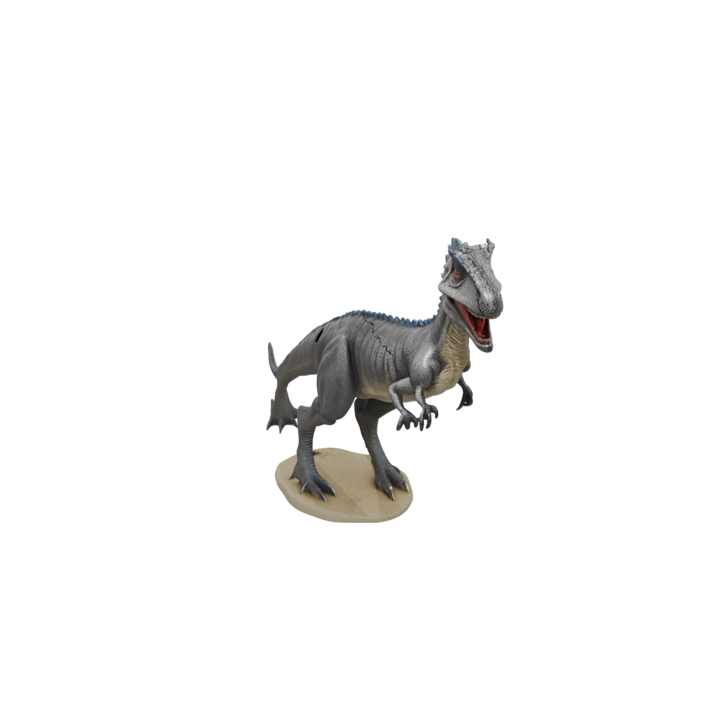 Flexi Carnotaurus — dinosaurs 3D print model, STL