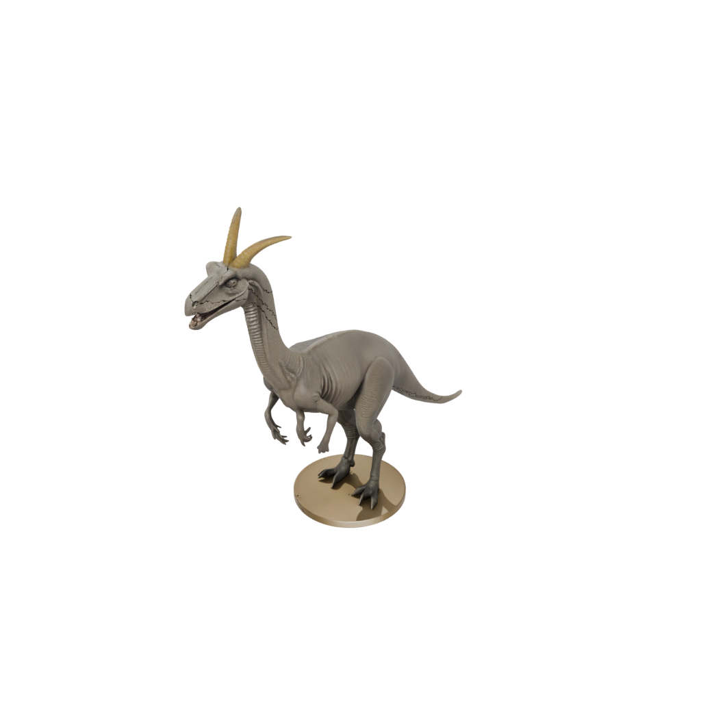 Flexi Parasaurolophus — dinosaurs 3D print model, STL