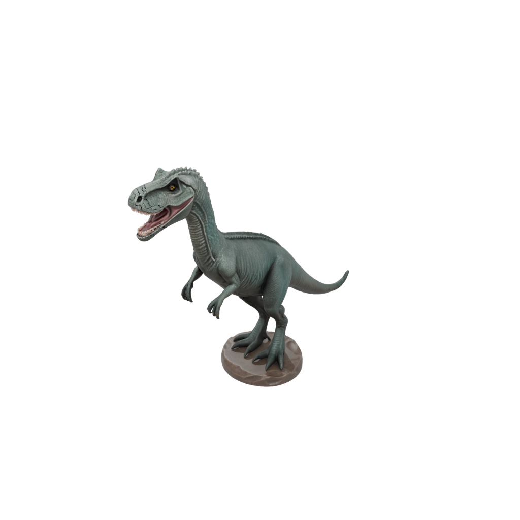 Galaxy Feathered Baryonyx — dinosaurs 3D print model, STL