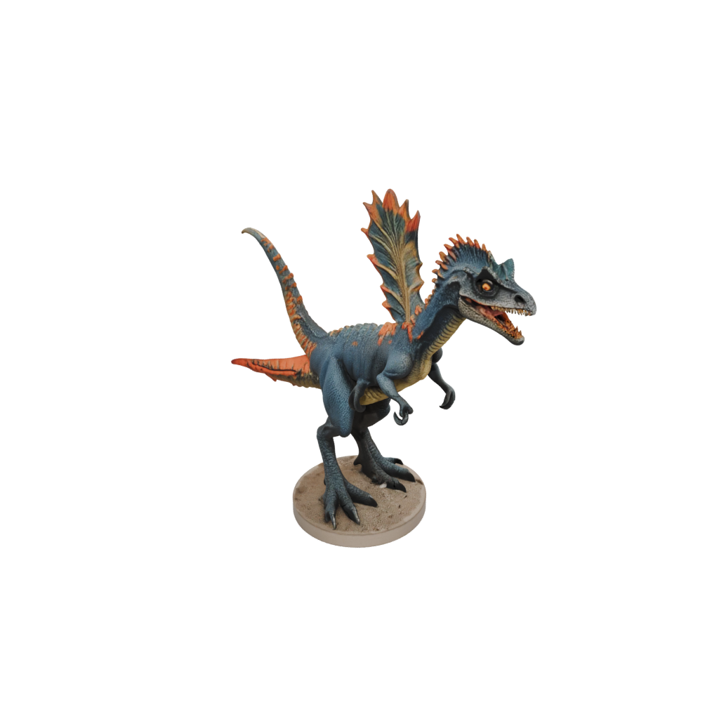 Galaxy Feathered Dilophosaurus