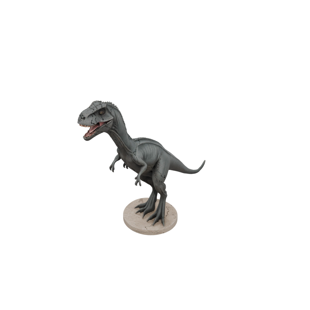 Galaxy Feathered Megalosaurus — dinosaurs 3D print model, STL