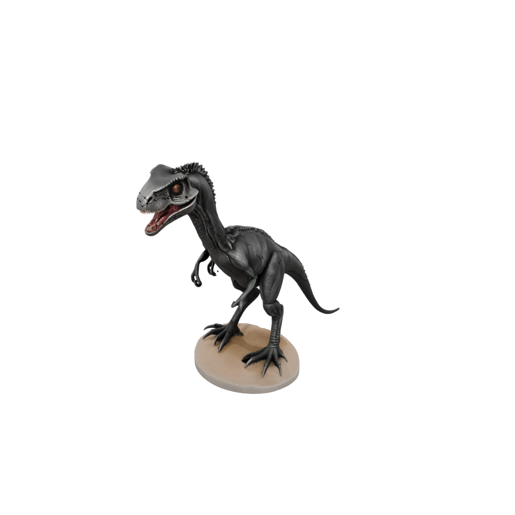 Galaxy Feathered Utahraptor — dinosaurs 3D print model, STL