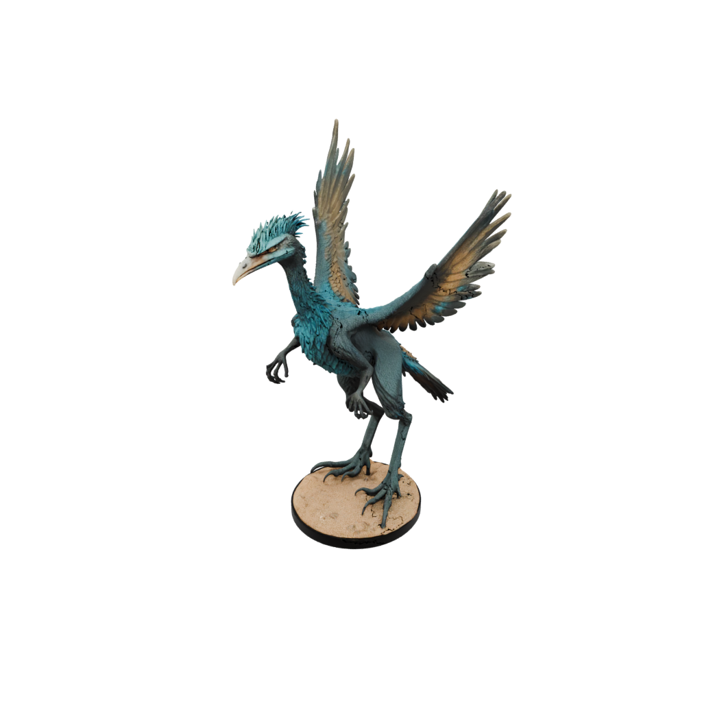 Galaxy Flexi Archaeopteryx — dinosaurs 3D print model, STL