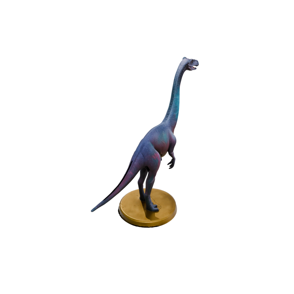 Galaxy Flexi Brachiosaurus — dinosaurs 3D print model, STL